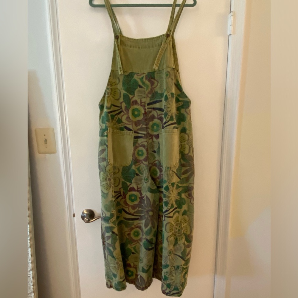 Yesno Denim Floral Jumper-size L, NWOT